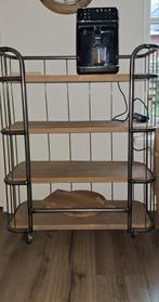 steigerhouten bakkerskast, Huis en Inrichting, Ophalen, Zo goed als nieuw, Minder dan 150 cm, Minder dan 100 cm