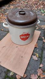 weckketel ge-emailleerd, Ophalen