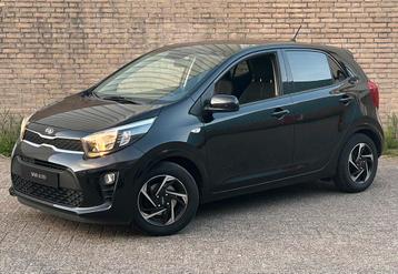 Kia Picanto 1.0 Cvvt 67pk 5-zits 2018 Zwart beschikbaar voor biedingen