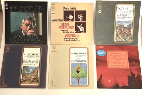 klassieke LP's, Mozart, Saint-Saens, von Weber, in zgst, Cd's en Dvd's, Vinyl | Klassiek, Zo goed als nieuw, Modernisme tot heden