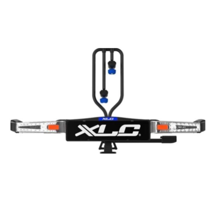 XLC Azura Xtra Inklapbaar / Kantelbaar - 2025 Fietsendrager, Auto diversen, Fietsendragers, Nieuw, Trekhaakdrager, 2 fietsen, Brede banden