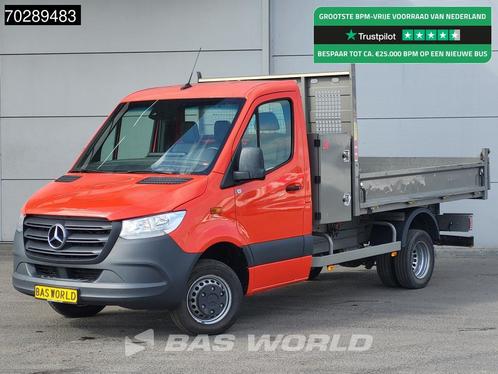 Mercedes Sprinter 514 CDI Open Laadbak met Kist Dubbellucht, Auto's, Bestelauto's, Bedrijf, Te koop, Airconditioning, Centrale vergrendeling