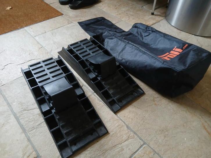 Fiamma Level Up Caravan Levelers met Tas, Caravans en Kamperen, Kampeeraccessoires, Gebruikt, Ophalen