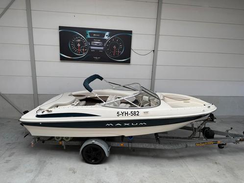 “MAXUM” 1800 SR2, 135PK, 80 UUR “COMPLETE NETTE SET”, Watersport en Boten, Speedboten, Zo goed als nieuw, 3 tot 6 meter, Benzine