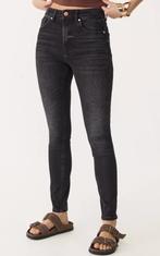Stradivarius High-Waist Zwarte Skinny Jeans, Zwart, Overige jeansmaten, Ophalen of Verzenden, Zo goed als nieuw