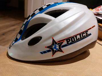 BBB politie kinderfietshelm maat M wit beschikbaar voor biedingen