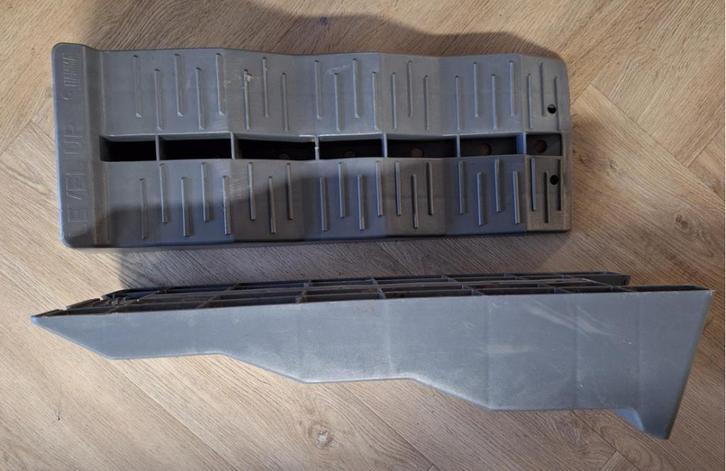 Fiamma Level Up Oprijblokken (gebruikt) 2 stuks, Caravans en Kamperen, Kampeeraccessoires, Nieuw, Ophalen of Verzenden