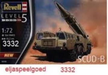 Revell 1:72 SCUD-B Raket op truck 3332 modelbouw truck beschikbaar voor biedingen