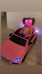Roze elektrische auto, Kinderen en Baby's, Speelgoed | Buiten | Accuvoertuigen, Ophalen of Verzenden, Zo goed als nieuw