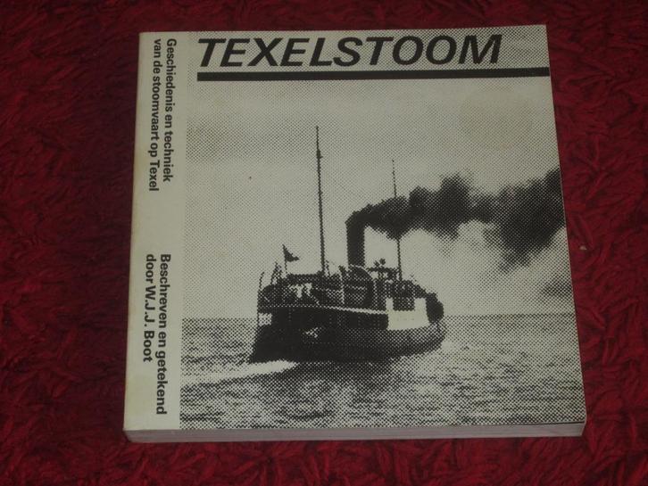 Texelstoom - Stoomvaart op Texel., Verzamelen, Scheepvaart, Zo goed als nieuw, Boek of Tijdschrift, Motorboot, Ophalen of Verzenden