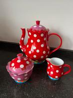 Oilily Theepot, Suikerpot & Melkkannetje, Huis en Inrichting, Keuken | Servies, Overige typen, Ophalen of Verzenden, Zo goed als nieuw