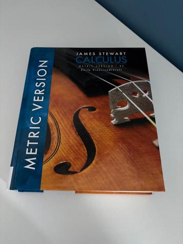 Study book Calculus 8E - Metric Version - James Stewart beschikbaar voor biedingen