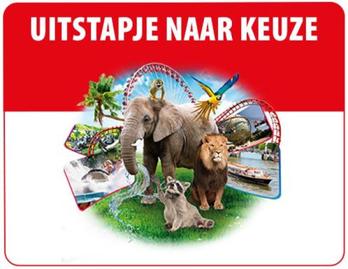Uitstapje naar keuze dagje uit postcodeloterij, Tickets en Kaartjes, Recreatie | Pretparken en Attractieparken, Drie personen of meer