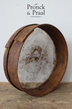 Oude brocante houten meelzeef *Pronck & Praal*, Ophalen of Verzenden