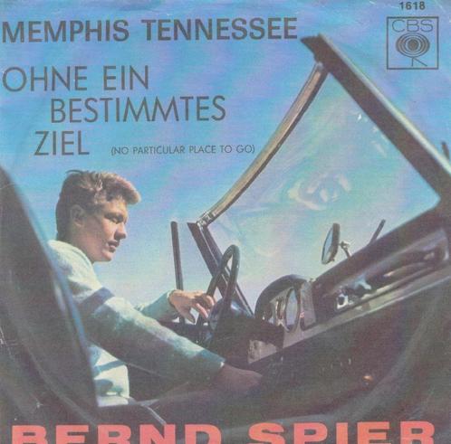 Bernd Spier - Memphis Tennessee / Ohne bestimmtes Ziel  No 1, Cd's en Dvd's, Vinyl | Nederlandstalig, Zo goed als nieuw, Levenslied of Smartlap