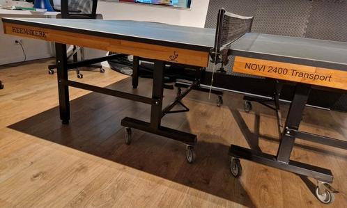 Tafeltennis / table tennis - Novi 2400 transport, ITTF appro, Sport en Fitness, Tafeltennis, Zo goed als nieuw, Tafel Indoor, Inklapbaar