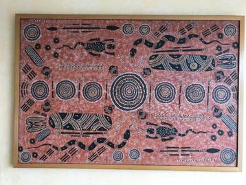 Australisch aboriginal schilderij Wenten Rubuntja Tjabanati beschikbaar voor biedingen