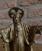 Beeld Jezus metaal, Verzamelen, Ophalen of Verzenden, Zo goed als nieuw, Beeld(je)