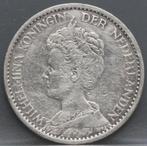 Zilveren 1 gulden 1912 Wilhelmina, Postzegels en Munten, Munten | Nederland, 1 gulden, Verzenden, Zilver, Koningin Wilhelmina