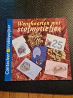 J. Dijkstra - Wenskaarten met stofmotiefjes, Ophalen of Verzenden, Zo goed als nieuw, J. Dijkstra