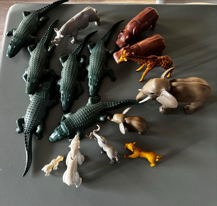 Vintage Playmobil Wilde Dieren Set, Kinderen en Baby's, Speelgoed | Playmobil, Zo goed als nieuw, Los playmobil, Ophalen of Verzenden