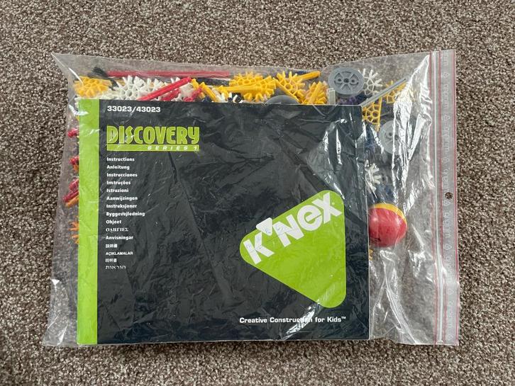 Knex Discovery Set 33023 / 43023, Kinderen en Baby's, Speelgoed | Bouwstenen, Zo goed als nieuw, K'nex, Ophalen