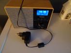 Philips digitale Dab radio met houten frame,displayfunctie, Ophalen of Verzenden, Zo goed als nieuw, Radio