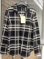 Lady day Travelstof blouse zwart wit nieuw, Ophalen of Verzenden, Nieuw, Maat 46/48 (XL) of groter, Zwart