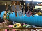 Gouden oorbellen, Sieraden, Tassen en Uiterlijk, Overige materialen, Hangers, Verzenden, Nieuw