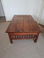 Te Koop Teak Salanontafel met 8 lades., Huis en Inrichting, Tafels | Salontafels, Ophalen, Gebruikt, 100 tot 150 cm, Teakhout