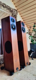 Audio Physic Tempo 25  - Zuilspeaker Jubileum Editie Cherry., Overige merken, Ophalen of Verzenden, Zo goed als nieuw, 120 watt of meer