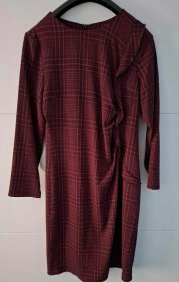 Leuke zwart/rood geruite jurk van Didi maat L 40/42 beschikbaar voor biedingen