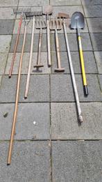 Hark, schep, splitvork en spade, Tuin en Terras, Hand-tuingereedschap, Gebruikt, Ophalen of Verzenden