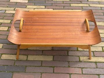 vintage teak sixties opklapbaar dienblad CENTURION Paragon beschikbaar voor biedingen