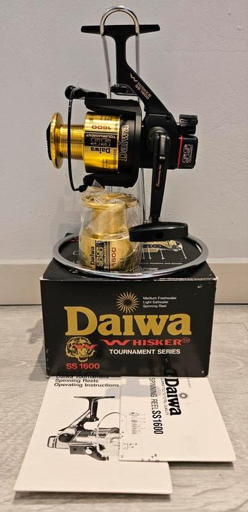 
Daiwa Whisker Tournament SS1600 plus Spoel ZGAN beschikbaar voor biedingen