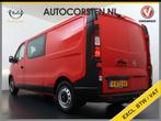 Opel Vivaro D126pk L2H1 Dubbele Cabine Euro 6 Navi Airco Tre, Auto's, Bestelauto's, Voorwielaandrijving, Stof, Gebruikt, 1601 cc