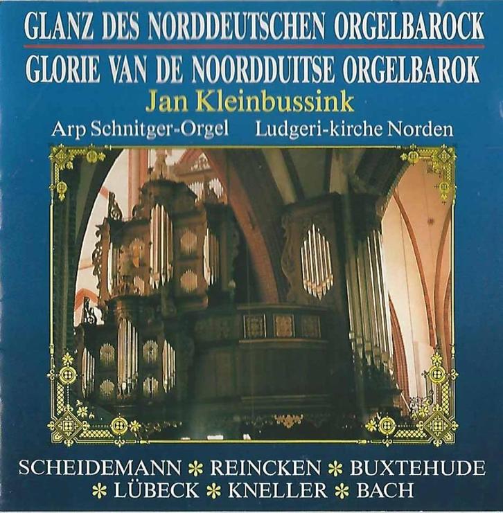 OrgelCD: Jan Kleinbussink - Glorie van de Noordduitse orgelb, Cd's en Dvd's, Cd's | Religie en Gospel, Zo goed als nieuw, Koren of Klassiek