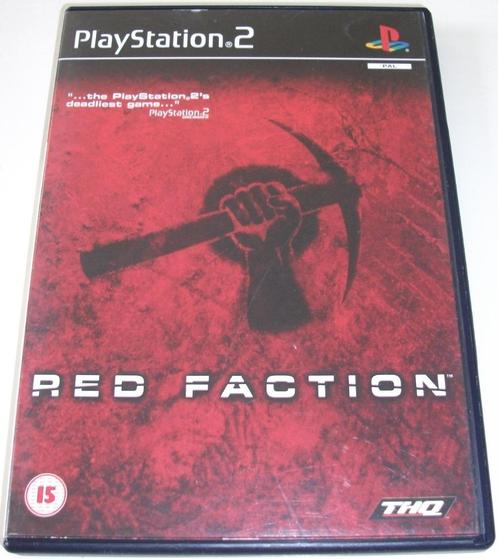 PS2 Game *** RED FACTION *** Join the Revolution, Spelcomputers en Games, Games | Sony PlayStation 2, Gebruikt, Shooter, 2 spelers