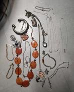 verzameling/ lot sieraden ook zilver, Sieraden, Tassen en Uiterlijk, Ophalen, Overige materialen, Overige typen