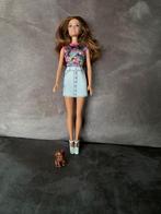 Te koop Barbie met puppy, Ophalen of Verzenden, Zo goed als nieuw, Barbie