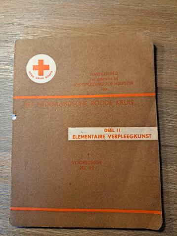 Rode Kruis Handleiding 1948 beschikbaar voor biedingen