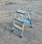 te koop zarges dubbele trap 3treden, Ophalen, Gebruikt, Trap, Opvouwbaar of Inschuifbaar