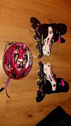 Inline skates verstelbaar mt35-38 schoon en netjes incl.helm, Sport en Fitness, Skeelers, Overige merken, Verstelbaar, Kinderen