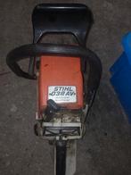 Stihl kettingzaag, Ophalen, Gebruikt