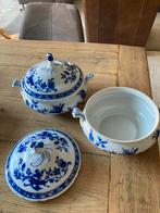 Bavaria Germany Schalen met Deksel Blauw Wit, Antiek en Kunst, Ophalen of Verzenden