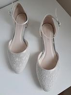 Rainbow Fizz bruidsschoenen - trouwschoenen maat 39,5, Ophalen of Verzenden, Zo goed als nieuw, Wit, Schoenen