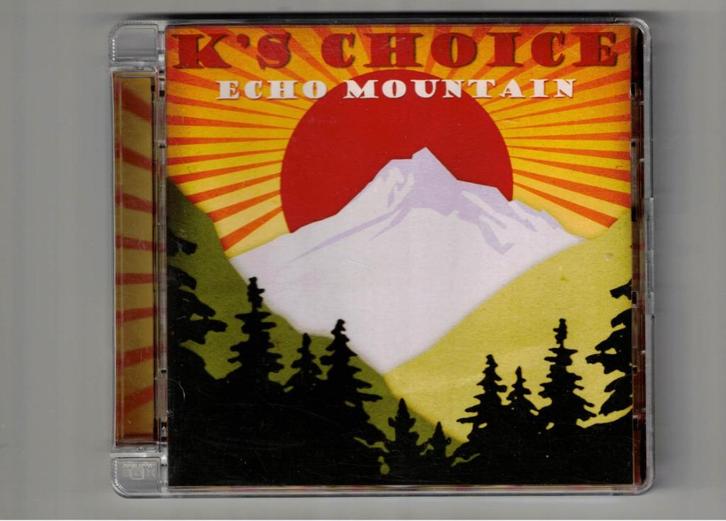 K's Choice 2CD Echo mountain, Cd's en Dvd's, Cd's | Nederlandstalig, Zo goed als nieuw, Pop, Ophalen of Verzenden