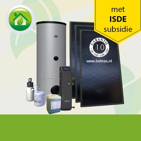 Zonneboiler compleet systeem 10,2 GJ (3 panelen en 300L), Doe-het-zelf en Verbouw, Geisers en Boilers, Nieuw, Ophalen of Verzenden