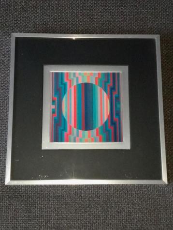Victor Vasarely - Pop Art jaren 70 (origineel) beschikbaar voor biedingen
