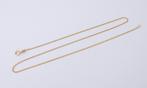 Korte14 karaat Gouden Ketting Cubaanse Gourmetschakel 42 cm, Jw, Verzenden, Nieuw, Info@juwelenwereld.nl